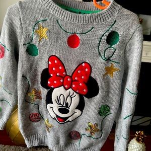 Disney Minnie Mouse Christmas Sweater